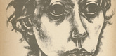 Ignaz Epper. Girl's Head (Mädchenkopf) (plate, after p. 308) from the periodical Genius. Zeitschrift für werdende und alte Kunst, vol. 1, no. 2. 1919