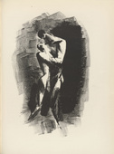 Edwin Scharff. The Brothers (Die Brüder) (plate, after p. 118) from the periodical Genius. Zeitschrift für werdende und alte Kunst, vol. 3, no. 1. 1921 (print executed 1920)