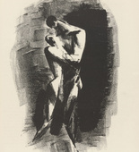 Edwin Scharff. The Brothers (Die Brüder) (plate, after p. 118) from the periodical Genius. Zeitschrift für werdende und alte Kunst, vol. 3, no. 1. 1921 (print executed 1920)