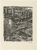 Paul Gangolf. The Morning (Der Morgen) from the portfolio Metropolis. (1922, published 1923)