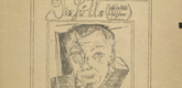 Max Beckmann. Self-Portrait (front cover) (Selbstbildnis [Umschlag]) from Hell (Die Hölle). (1918/1919, published 1919)