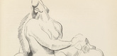 Aleksandr Archipenko. Figurative Composition (Figürliche Komposition) (plate, after p. 130) from the periodical Genius. Zeitschrift für werdende und alte Kunst, vol. 3, no. 1. 1921 (print executed 1920)