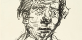 Oskar Kokoschka. Max Reinhardt (Head) (Kopf). (1919)