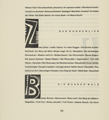Karl Schmidt-Rottluff. Ornamental initial 'Z' from the periodical Kündung, vol. 1, no. 4, 5, 6 (April, May, June 1921). 1921 (executed 1920)