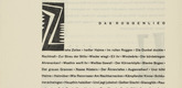 Karl Schmidt-Rottluff. Ornamental initial 'Z' from the periodical Kündung, vol. 1, no. 4, 5, 6 (April, May, June 1921). 1921 (executed 1920)