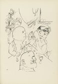 George Grosz. Plate 74 from Ecce Homo. 1922-1923 (reproduced drawings and watercolors executed 1915-22)