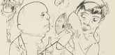 George Grosz. Plate 74 from Ecce Homo. 1922-1923 (reproduced drawings and watercolors executed 1915-22)