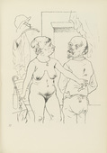 George Grosz. Plate 75 from Ecce Homo. 1922-1923 (reproduced drawings and watercolors executed 1915-22)