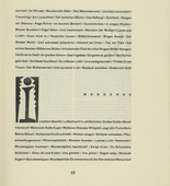 Karl Schmidt-Rottluff. Ornamental initial 'I' from the periodical Kündung, vol. 1, no. 4, 5, 6 (April, May, June 1921). 1921 (executed 1920)