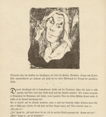 Rudolf Grossmann. Illustration for Till Ulenspiegel (plate, page 66) from the periodical Kunst und Künstler, vol. 14, no. 2 (Nov 1915). 1915