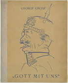 George Grosz. Cover from the portfolio God with Us (Gott mit uns). (1919, published 1920)