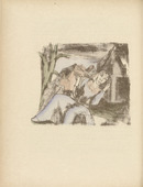 Rudolf Grossmann. Illustration for Till Ulenspiegel (plate facing page 69) from the periodical Kunst und Künstler, vol. 14, no. 2 (Nov 1915). 1915
