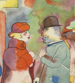 George Grosz. Plate XV from Ecce Homo. 1922-1923 (reproduced drawings and watercolors executed 1915-22)