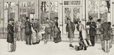 Max Klinger. Place (Ort) (plate I) from A Glove, Opus VI (Ein Handschuh, Opus VI). 1881 (print executed 1880)