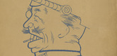 George Grosz. Cover from the portfolio God with Us (Gott mit uns). (1919, published 1920)