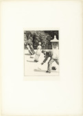 Max Klinger. Action (Handlung) (plate II) from A Glove, Opus VI (Ein Handschuh, Opus VI). 1881 (print executed 1880)