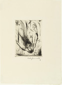 Walter Gramatté. Plunge Into Infinity: Plate IV for Der Rebell (Der Sturz in die Unendlichkeit: Blatt IV zur Der Rebell) from the periodical Marsyas , no. 5 (Sum 1918). 1918