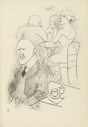 George Grosz. Plate 76 from Ecce Homo. 1922-1923 (reproduced drawings and watercolors executed 1915-22)