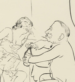 George Grosz. Plate 77 from Ecce Homo. 1922-1923 (reproduced drawings and watercolors executed 1915-22)