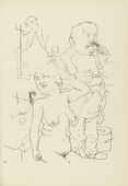 George Grosz. Plate 78 from Ecce Homo. 1922-1923 (reproduced drawings and watercolors executed 1915-22)