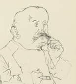 George Grosz. Plate 78 from Ecce Homo. 1922-1923 (reproduced drawings and watercolors executed 1915-22)