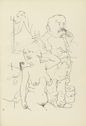 George Grosz. Plate 78 from Ecce Homo. 1922-1923 (reproduced drawings and watercolors executed 1915-22)