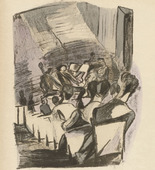 Rudolf Grossmann. Concert (Konzert) (plate facing page 167) from the periodical Kunst und Künstler, vol. 16, no. 5 (Feb 1918). 1918 (print executed 1917)