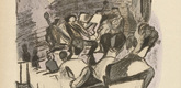 Rudolf Grossmann. Concert (Konzert) (plate facing page 167) from the periodical Kunst und Künstler, vol. 16, no. 5 (Feb 1918). 1918 (print executed 1917)