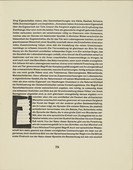 Karl Schmidt-Rottluff. Ornamental initial 'E' from the periodical Kündung, vol. 1, no. 4, 5, 6 (April, May, June 1921). 1921 (executed 1920)