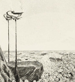 Max Klinger. Homage (Huldigung) (plate VI) from A Glove, Opus VI (Ein Handschuh, Opus VI). 1881 (print executed 1880)