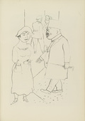George Grosz. Plate 81 from Ecce Homo. 1922-1923 (reproduced drawings and watercolors executed 1915-22)