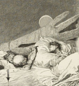 Max Klinger. Fears (Ängste) (plate VII) from A Glove, Opus VI (Ein Handschuh, Opus VI). 1881 (print executed 1880)