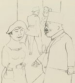 George Grosz. Plate 81 from Ecce Homo. 1922-1923 (reproduced drawings and watercolors executed 1915-22)