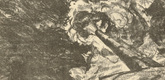 Ulrich Hübner. On the High Seas (Auf hoher See) (plate, p. 101) from the periodical Kriegszeit. Künstlerflugblätter, vol. 1, no. 25 (3 Feb 1915). 1915