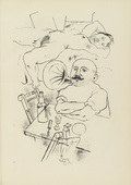 George Grosz. Plate 82 from Ecce Homo. 1922-1923 (reproduced drawings and watercolors executed 1915-22)