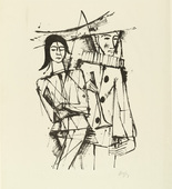 Karl Hofer. Carnival (Carneval). (before 1924)