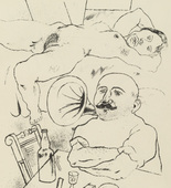 George Grosz. Plate 82 from Ecce Homo. 1922-1923 (reproduced drawings and watercolors executed 1915-22)