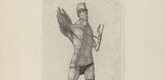Paul Klee. Der Held mit dem Flügel (The Hero with the Wing) from the series Inventions (Inventionen). 1905