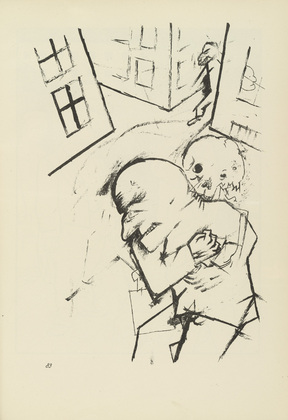 George Grosz. Plate 83 from Ecce Homo. 1922-1923 (reproduced drawings and watercolors executed 1915-22)