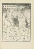 George Grosz. Plate 84 from Ecce Homo. 1922-1923 (reproduced drawings and watercolors executed 1915-22)