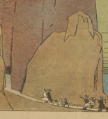 Lyonel Feininger. The Kin-der-Kids: Japansky Surprises the Governor General who Condemns him to Death from The Chicago Sunday Tribune. (September 30) 1906