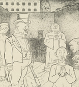 George Grosz. Plate 84 from Ecce Homo. 1922-1923 (reproduced drawings and watercolors executed 1915-22)