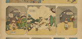 Lyonel Feininger. The Kin-der-Kids: Japansky Surprises the Governor General who Condemns him to Death from The Chicago Sunday Tribune. (September 30) 1906