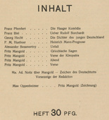 Die Aktion, vol. 3, no. 35. August 30, 1913