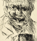 Lovis Corinth. Self-Portrait (Selbstbildnis). (1923)
