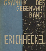 Erich Heckel. Cover from Graphik der Gegenwart. Band 1. Erich Heckel. 1931 (print executed 1930)
