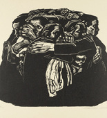Käthe Kollwitz. The Mothers (Die Mütter) (plate 6) from War (Krieg). (1921-22, published 1923)