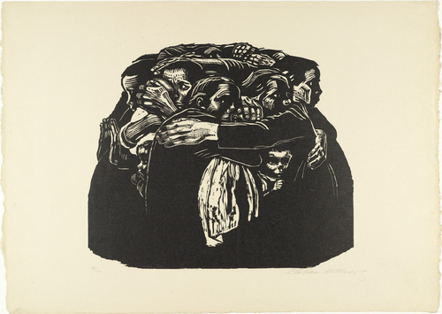 Käthe Kollwitz. The Mothers (Die Mütter) (plate 6) from War (Krieg). (1921-22, published 1923)