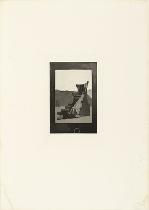 Max Klinger. Herod (Herodes) (plate 6) from the portfolio On Death, Part I, Opus XI (Vom Tode, Erster Teil, Opus XI). (1885, published 1897)