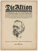 Ottheinrich Strohmeyer. Die Aktion, vol. 5, no. 29/30. July 24, 1915